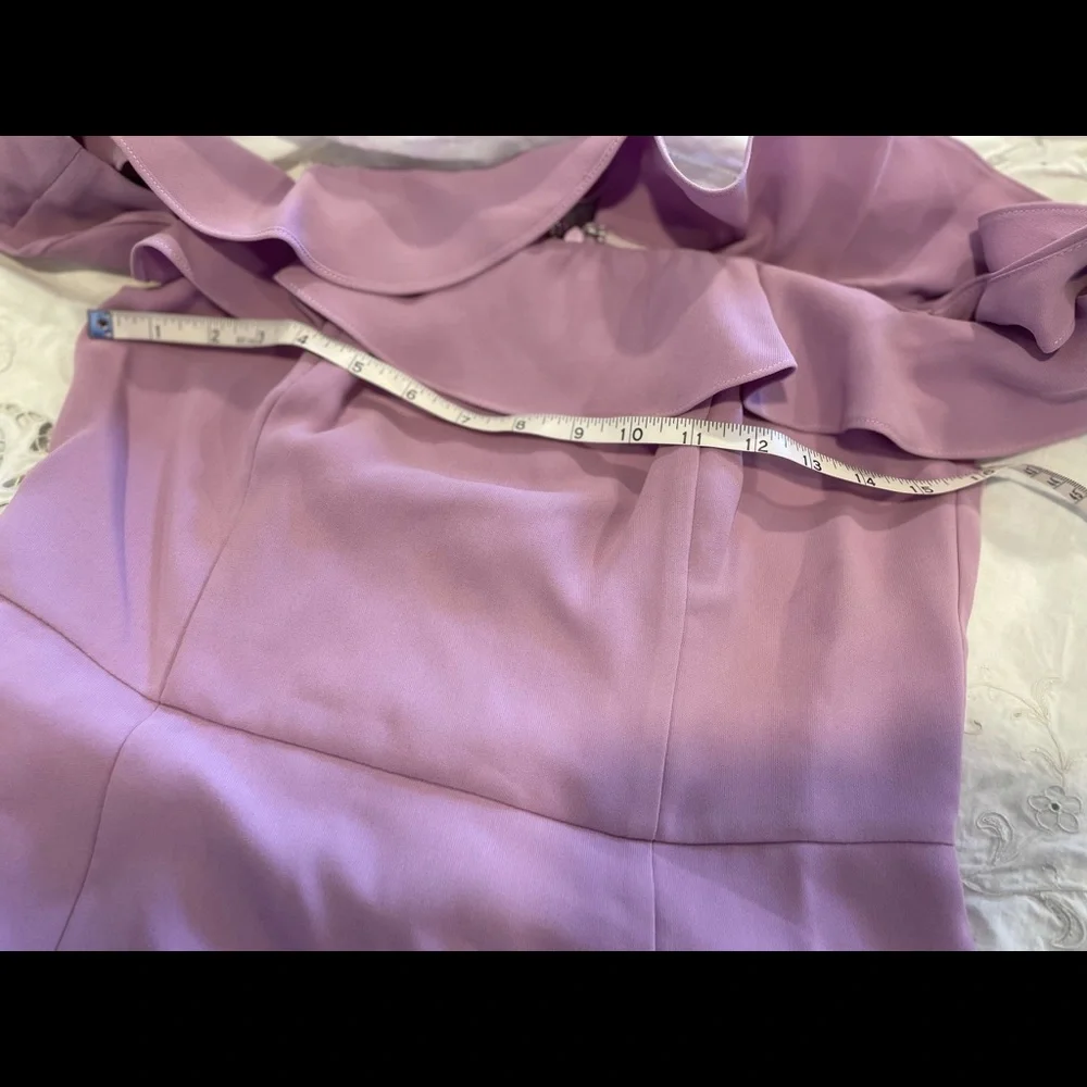 JULIE BROWN OFF THE SHOULDER DRESS - Picture 7 of 9